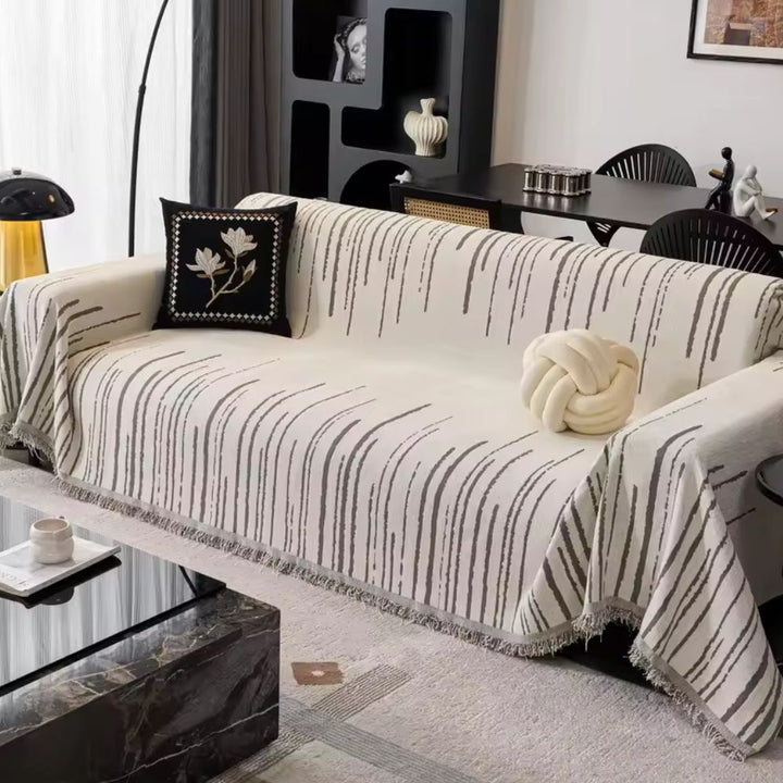 Skanto | Velour Cascade Sofa Cover