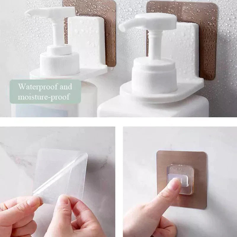 Shampoo & Sanitizer Adhesive Sticky Holder Skanto