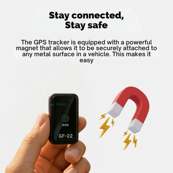 Skanto | GPS Tracker for Motorsykler | Vanntett, Magnetisk & Ingen Abonnement Kreves for Global Sporing
