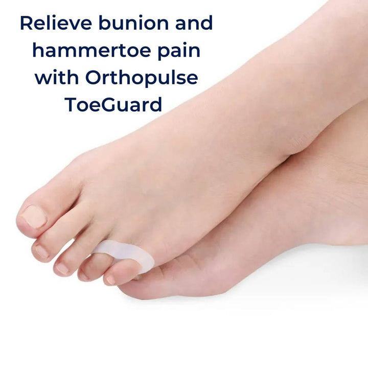 ToeGuard ortopediske tåspacer | Bunionette korrigerer - Lite tå rettet - for hallux valgus - Hammertoe og tåjustering Skanto