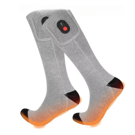 Wiederaufladbare, med USB-utstyr Socken med elektrisk varmefunksjon for kaldt vann