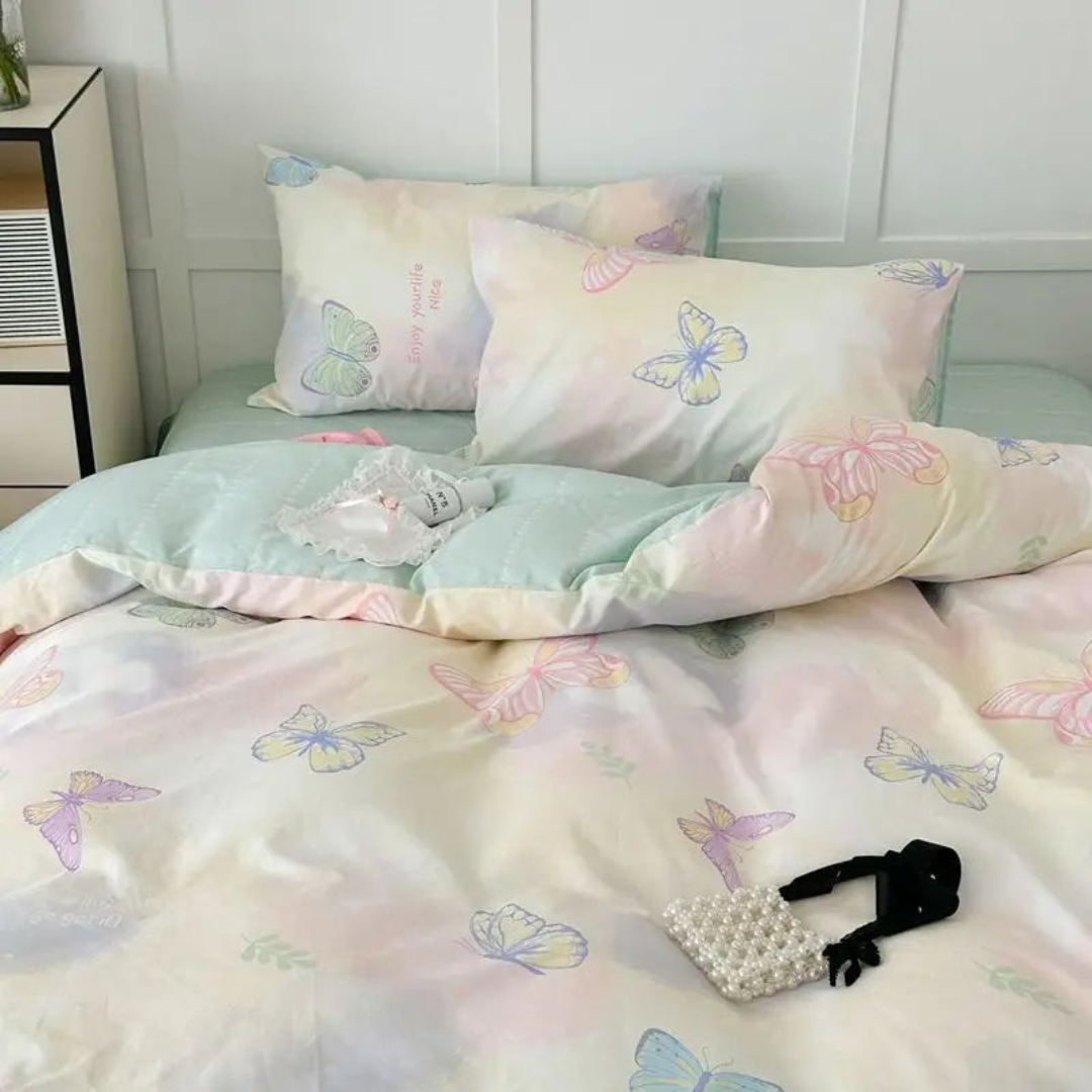 Skanto | Myk Floral Dyne Trekk for Elegant Soverom Dekor