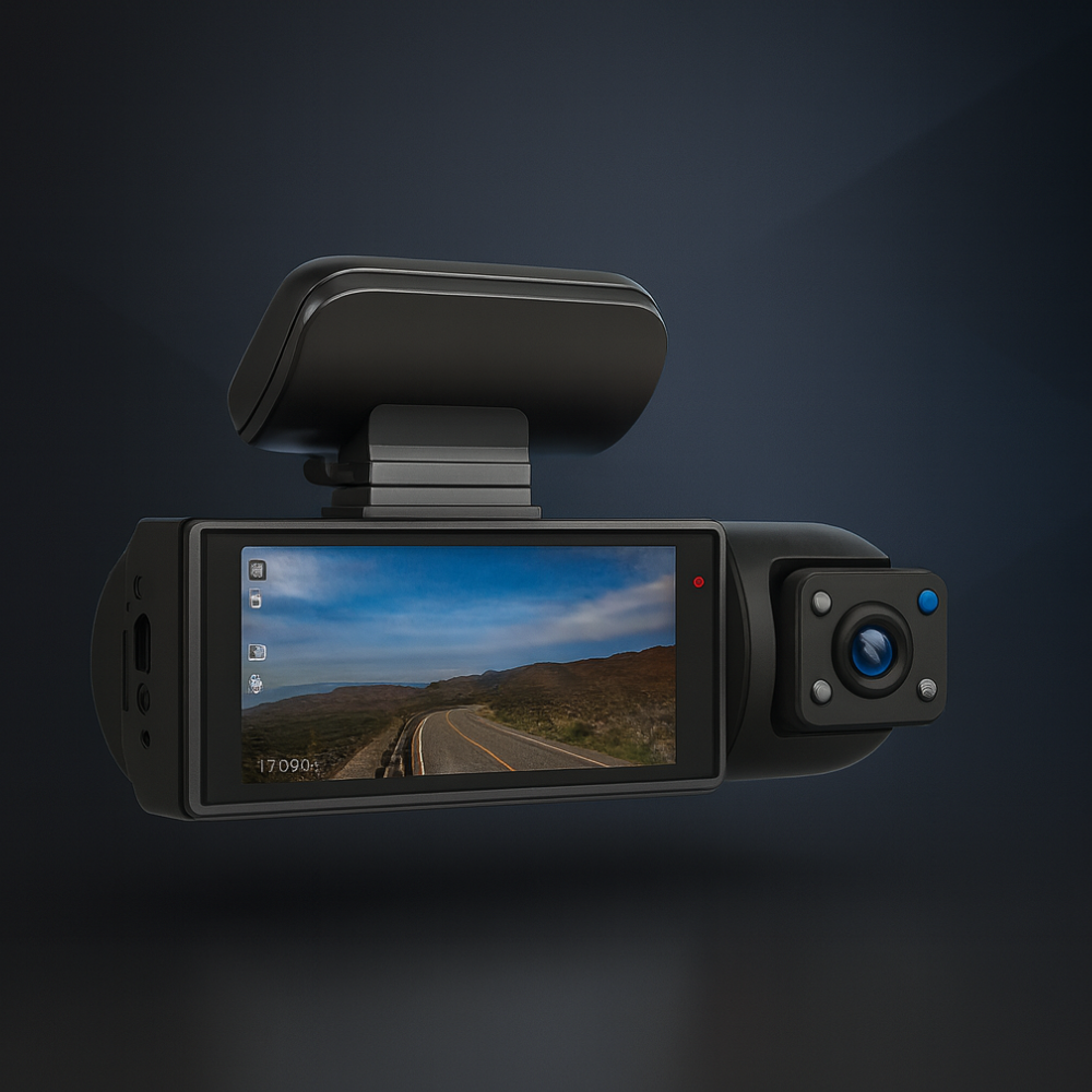 Skanto | Dash Cam Dual Camera 1080p Natt Syn Wide Angle Bil DVR