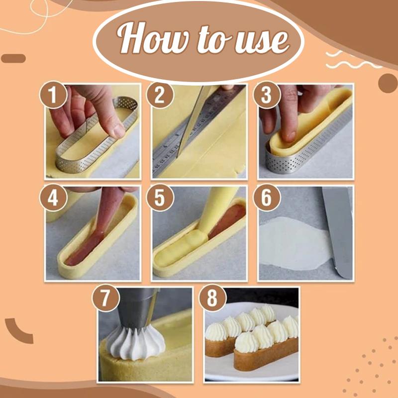 Skanto | Oval Tart Ring Bakeform