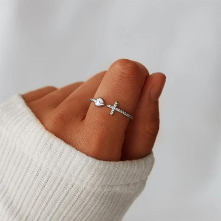 Skanto | Love S925 sterling sølv korsring