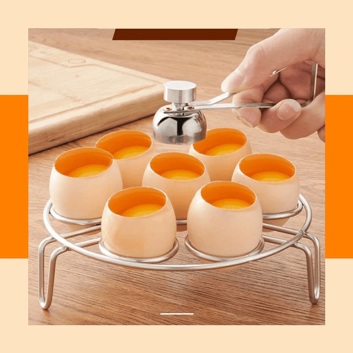 Rustfritt Stål Perfekt Eggeskallåpner | Skanto
