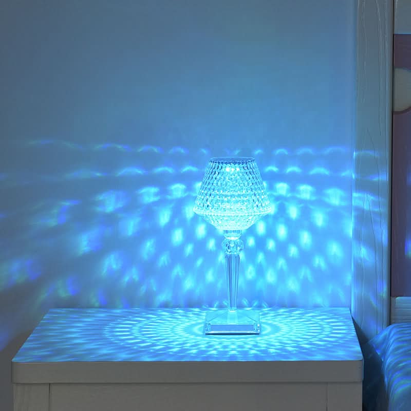 Skanto | Oppladbar Krystall Lampeskjerm Berørings LED Lampe