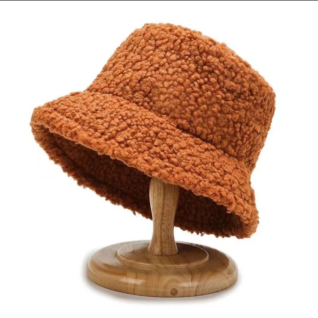 CozySheep Hatt - Varm Teddy Bucket for Vinterdager Skanto