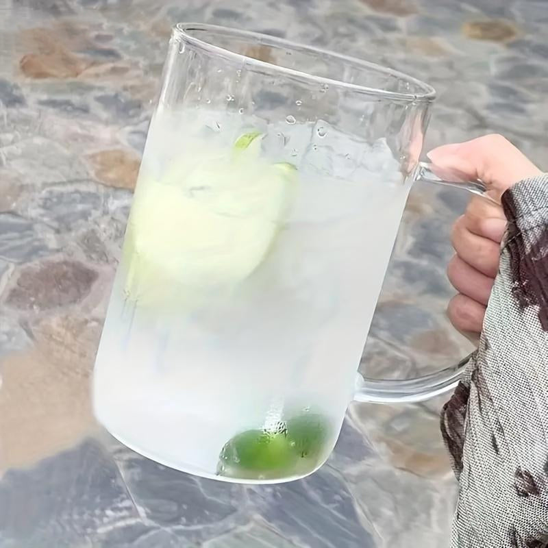 Skanto | Stor Glasskopp med Lokk & Strå