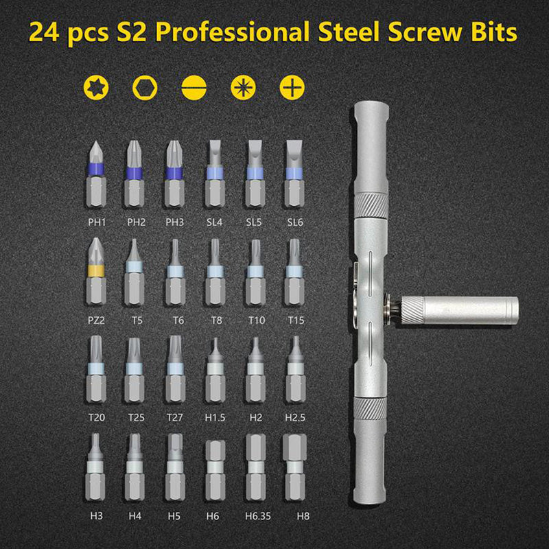 Ratsjes 24-i-1 Skrutrekker Sett | Skanto
