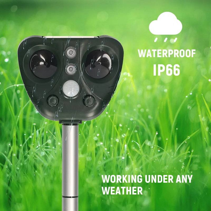 Skanto | Ultrasonic Bird Repeller, Solar Powered