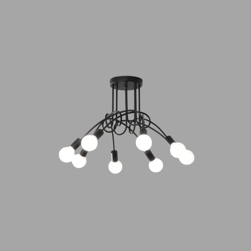Skanto | Vintage LED Taklampe i Antikk Design