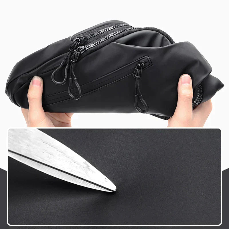 Skanto | UrbanShield Vanntett Crossbody Bag med Tyverisikker Design
