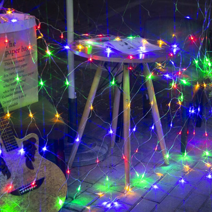 Solar Fishnet Light | Skanto