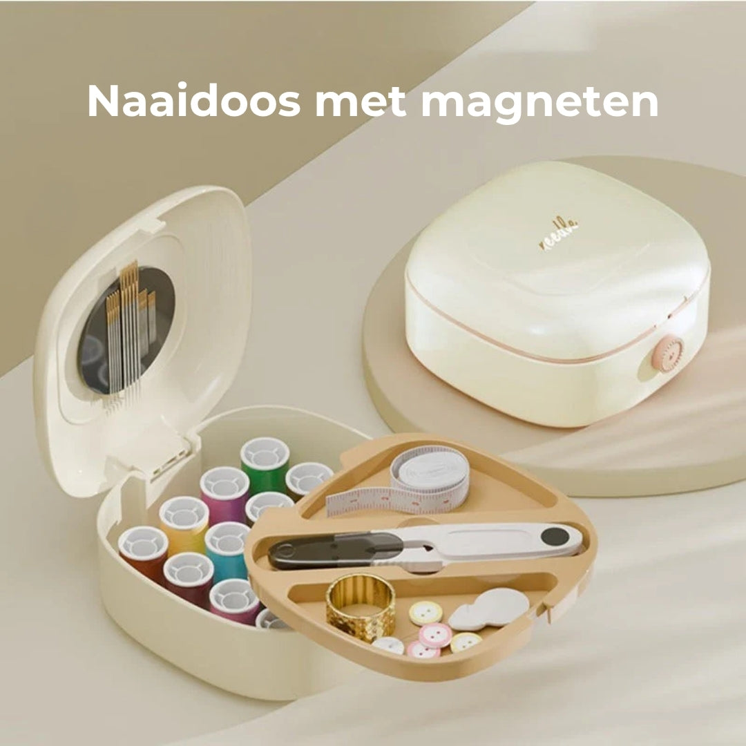 Magnetisk sysett med dobbel-lags boks | Skanto