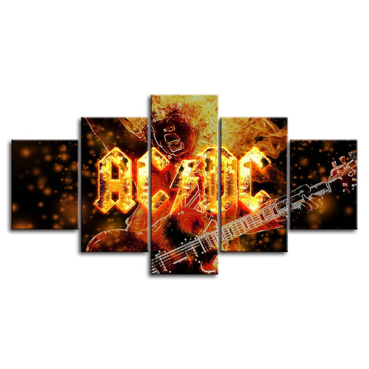 ACDC - Canvas Wall Art Painting | Skanto
