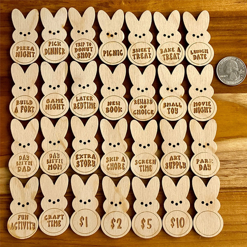 Skanto | Påskebarn Belønningskanin Tokens