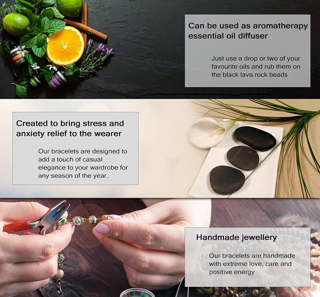 Chakra Healing Crystal Bracelet | Omfavn naturens kraft med dette symbolske tilbehøret Skanto