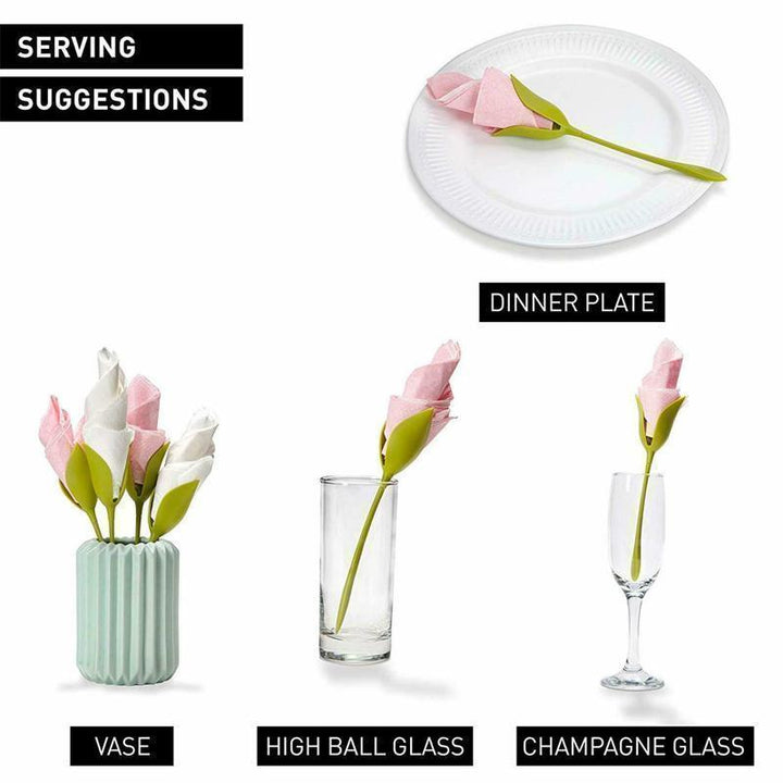 Skanto | Bloom Serviett Holder for Bord (4 Deler)