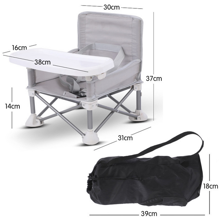 Brettbar barne campingstol Skanto