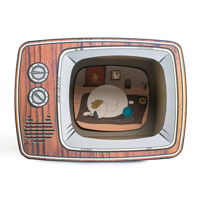 Skanto | DIY Vintage Katt Klorebrett Seng