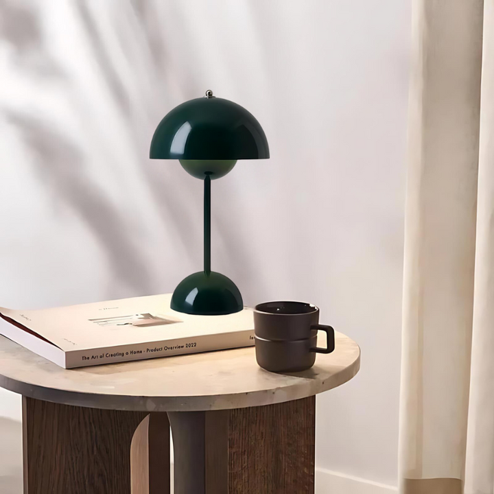 Skanto | Moderne bordlampe i soppdesign med berøringskontroll