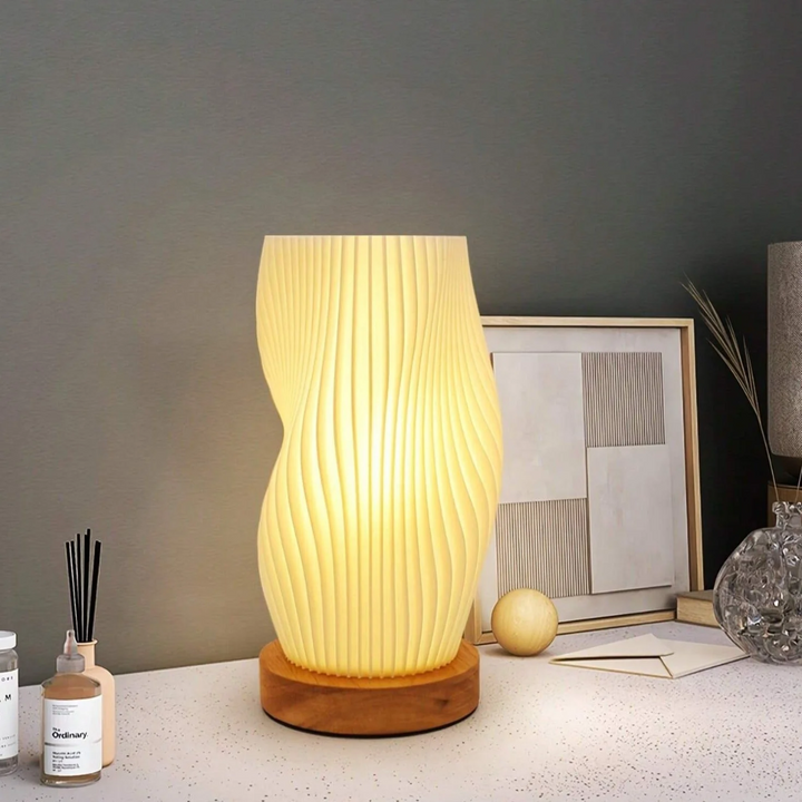 Skanto | LED Bordlampe Bølgende