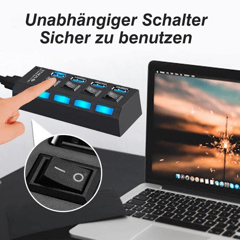 Skanto | Høyhastighets USB Hub med Flere Porter