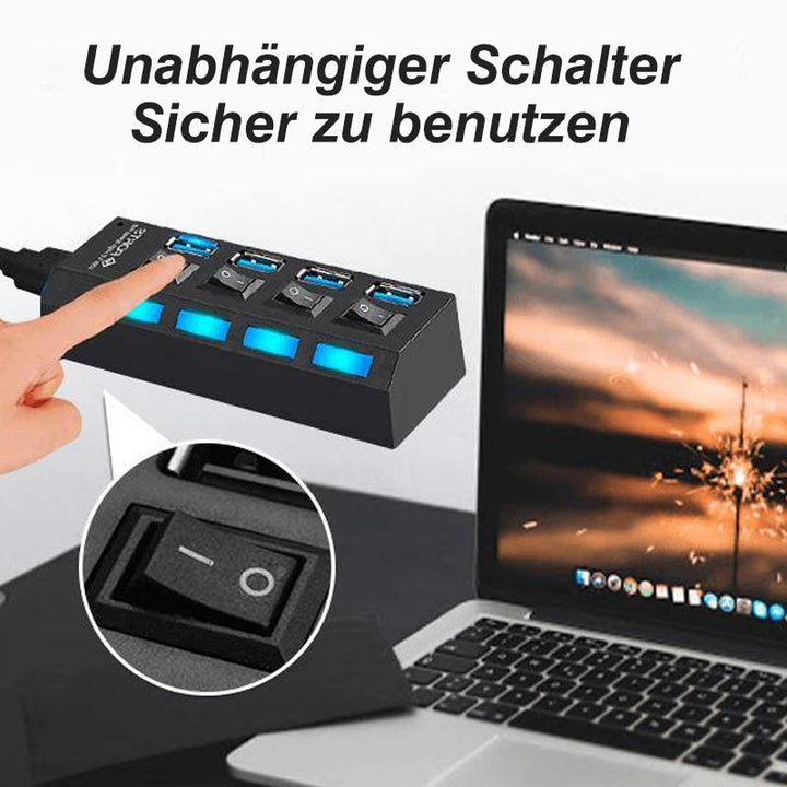 Skanto | Høyhastighets USB Hub med Flere Porter