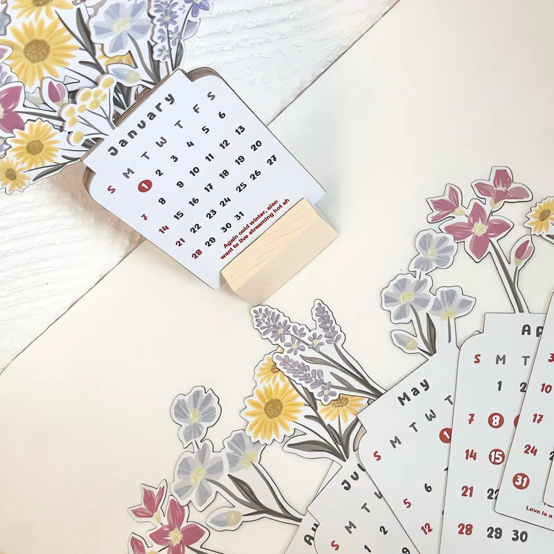 Skanto | 2025 Bloomy Flowers Bordkalender