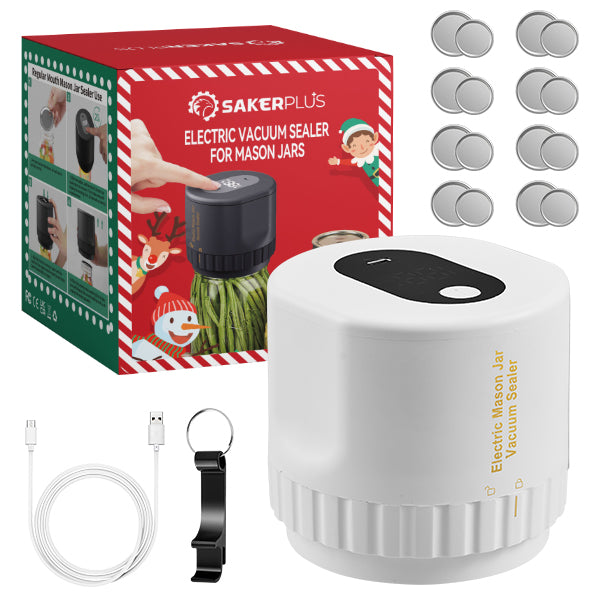 Electric Vacuum Sealer for Mason Jars | Skanto