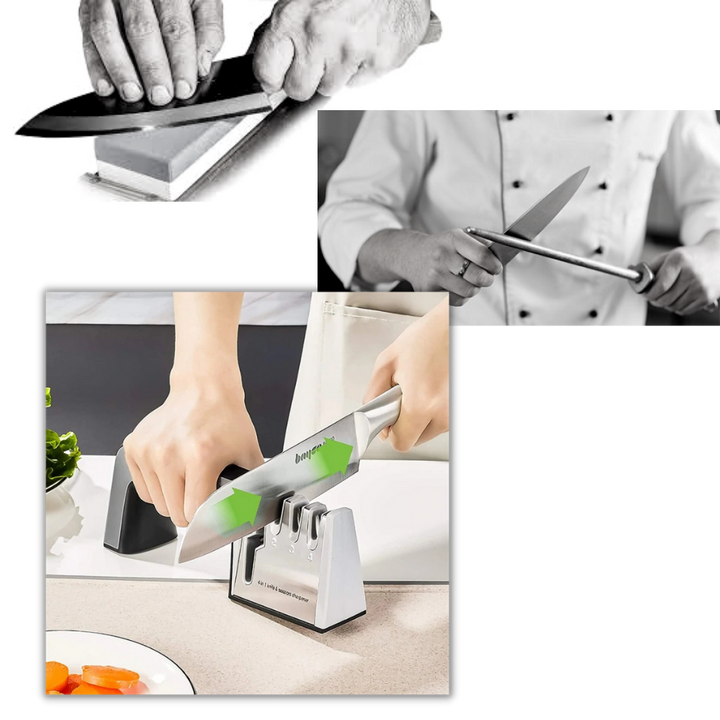 Effektiv kjøkkenknivsliper