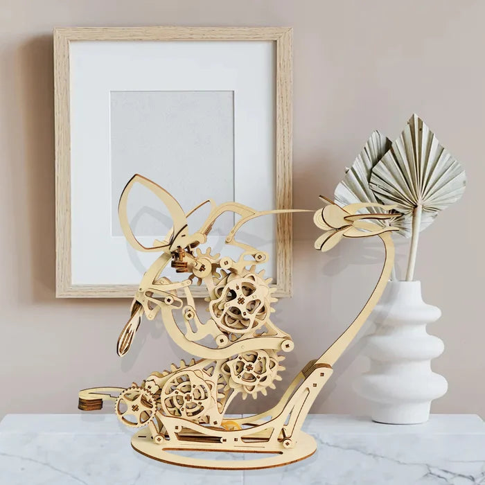 Skanto | Tre kinetisk kolibri skulptur