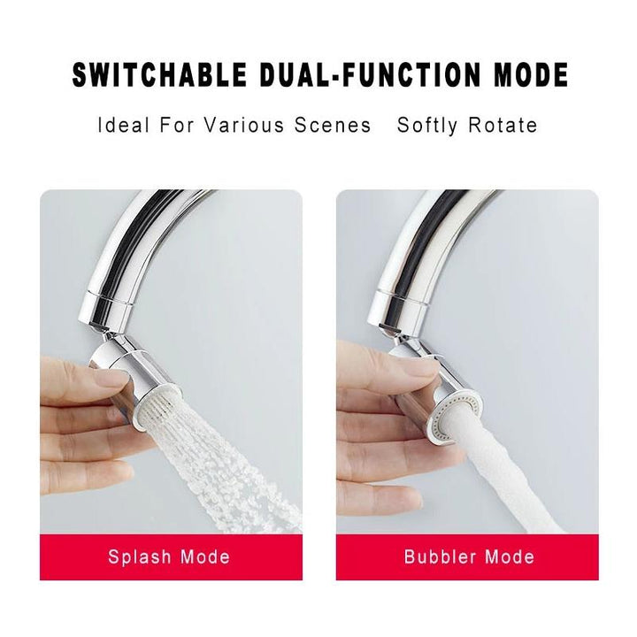 Roterbar Dual-Funksjons Bubbler Kranhode | Skanto