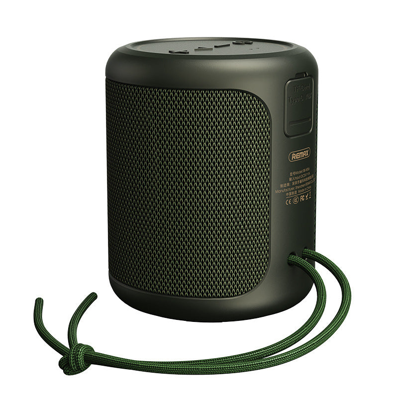 Skanto | Vanntett Bluetooth5.0 Stereo Kablet/Drahtløs Høyttaler, med 24 Måneder Standby Tid, Støtte for TF Kort & AUX Kabel, for Hjem, Kontor, Fest & Reiser
