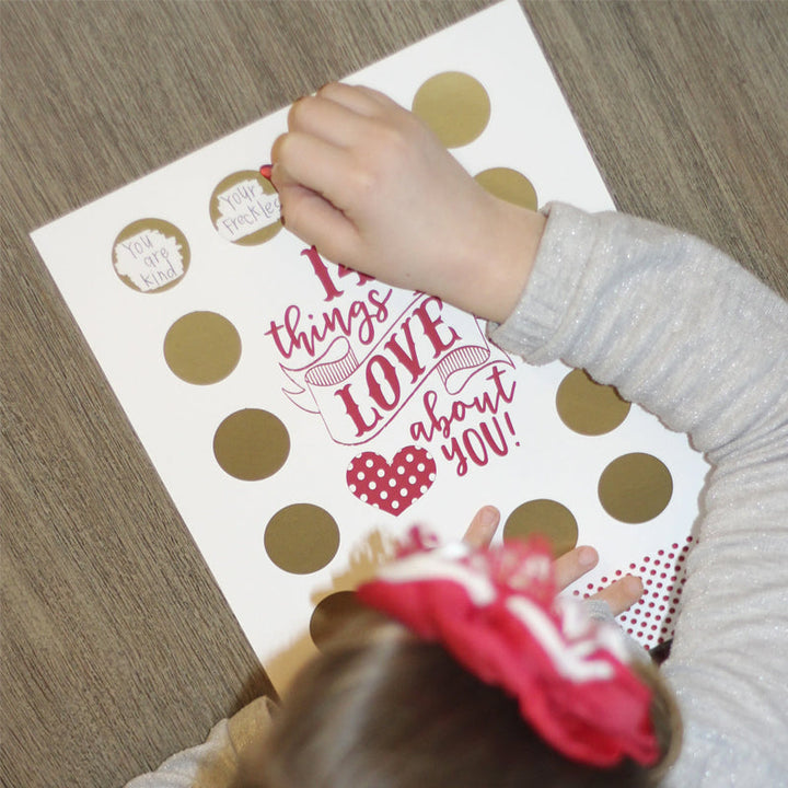 Skanto | Valentine's Scratching Advent "14 Ting Jeg Elsker Med Deg!"