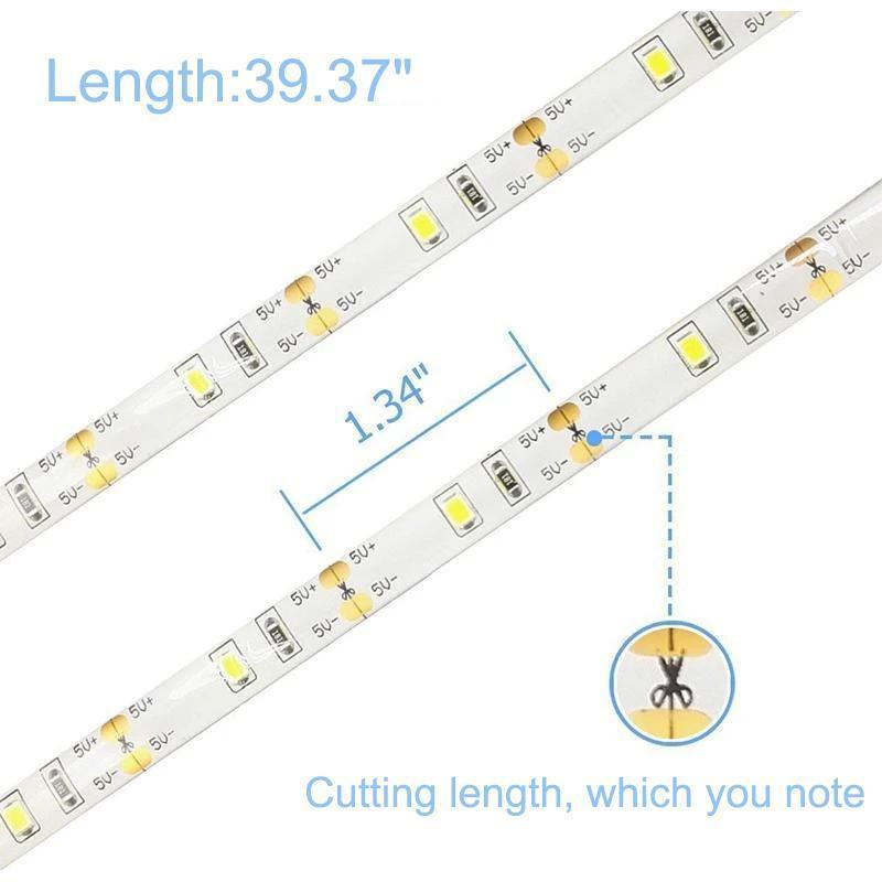 LED bevegelsessensor vanntett lysbelte | Skanto