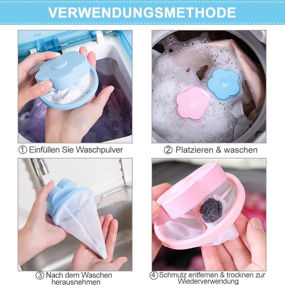 Vaskemaskin nettfilterpose for hår og lo pet hårfjerner | Skanto