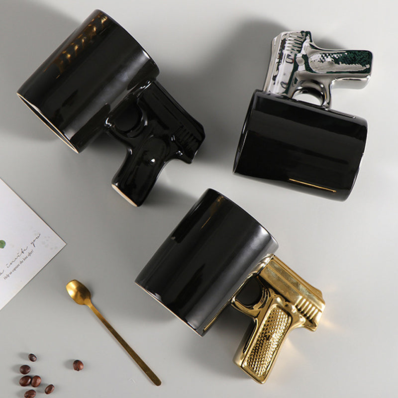 Pistol Grip Mug | Skanto