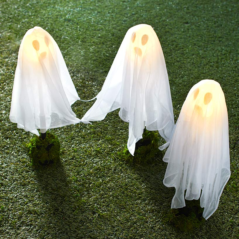 Skanto | Halloween Dekorasjon LED Lys Hengende Spøkelse