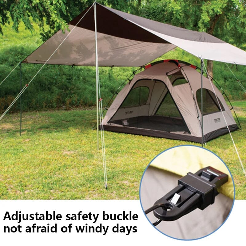 Justerbar Heavy Duty Lock Grip for Tarp & Shade Cloth | Skanto