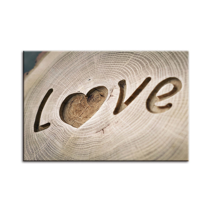 Love Forever - Lerret Veggkunst Maleri
