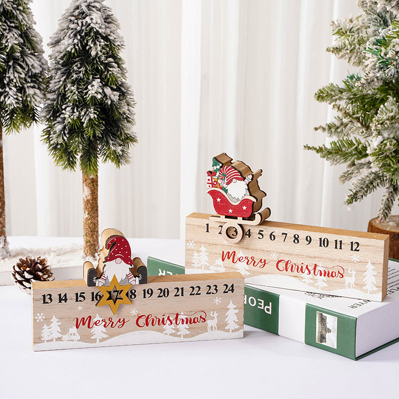 God jul Tre Mobil Santa Claus Kalender Ornament | Skanto