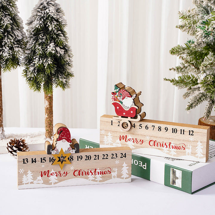 God jul Tre Mobil Santa Claus Kalender Ornament | Skanto