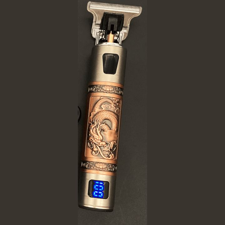 Skanto | Vintage skjeggtrimmer med batteri og presisjonskutt for skjegg og hår