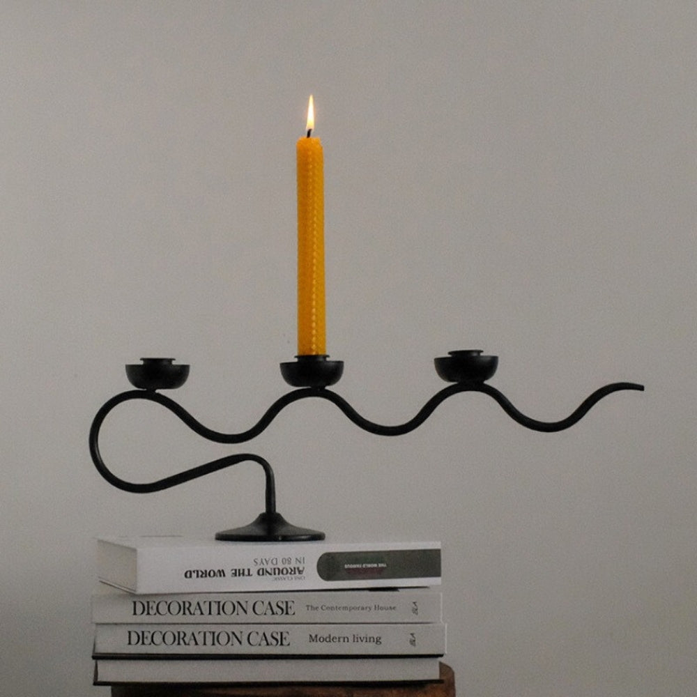 Skanto | Tri Jern Tvinnet Lysestake