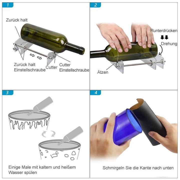 Skanto | Innovativ DIY Glassflaske Kutte