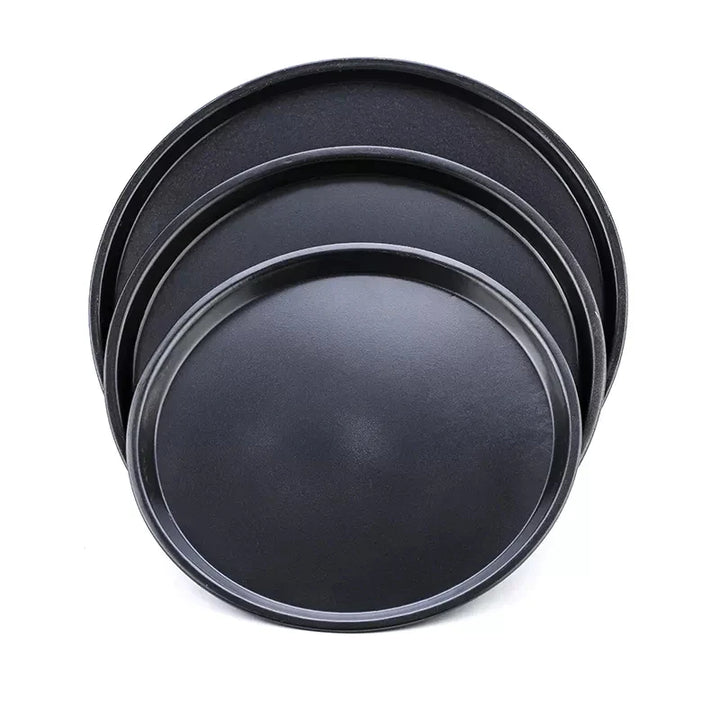 Sett av 3 Pizzapanner Non-Stick Skanto