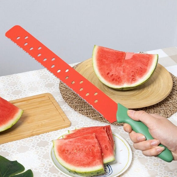 Vannmelonskiver med langt håndtak