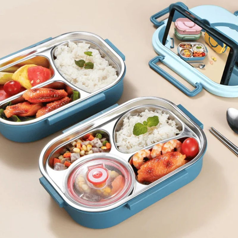 Skanto | Rustfritt Stål Bento Lunsjboks